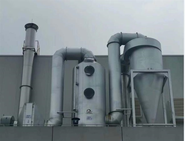 環保設備（旋風+噴淋）